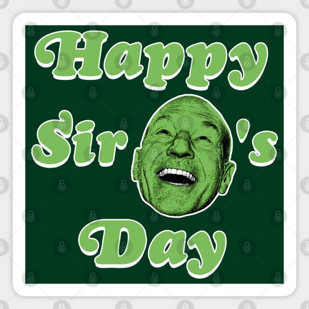 Happy Sir St Patrick's Day Magnet by darklordpug